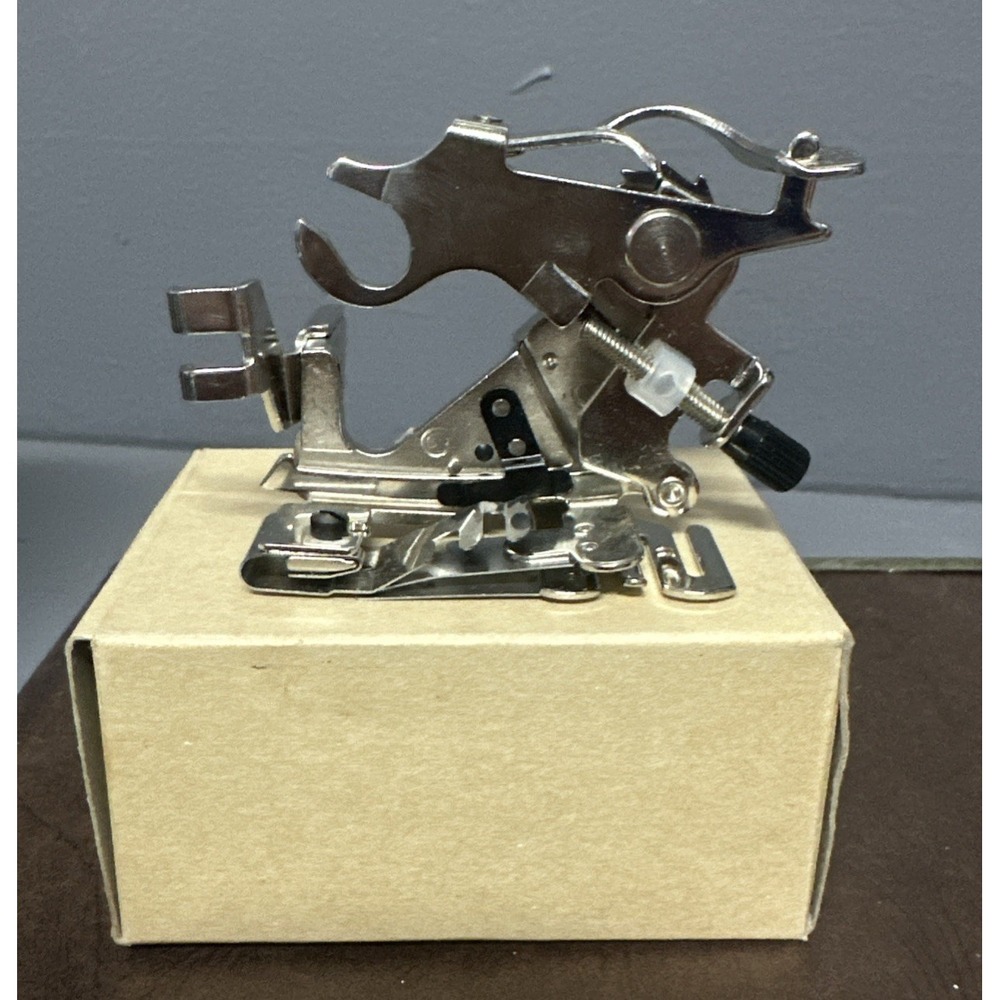 Vintage NIIKEN Japan Slant Ruffler Sewing Machine Attachment 1797878 1797886 Box